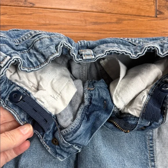 GAP Denim Wide Leg JeansGirls - Classic Blue - Picture 4 of 5